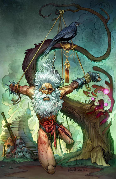 ODIN #1 MATT DALTON 616 COMICS Virgin Card Stock Variant B LTD 500