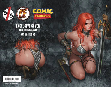 SONJA REBORN #6 CHRIS NG 616 COMICS Wraparound Gray Variant A LTD 500