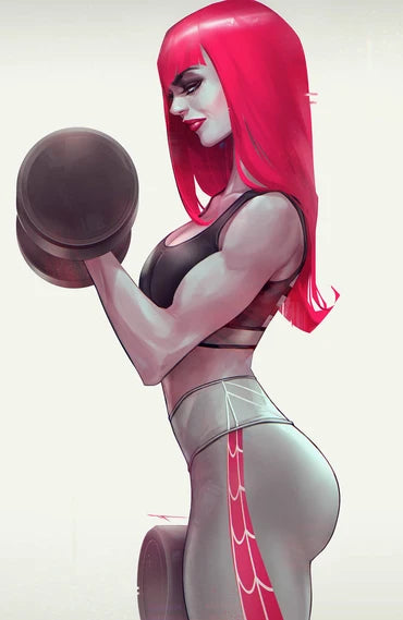 AMAZING SPIDER-MAN #35 IVAN TAO MARY JANE GYM Virgin Variant