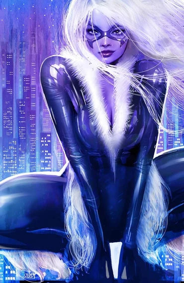 AMAZING SPIDER-MAN 40 SZERDY BLACK CAT Virgin Variant