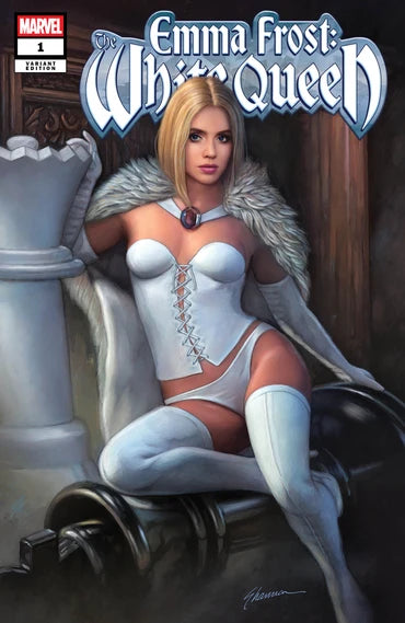 EMMA FROST WHITE QUEEN #1 SHANNON MAER 616 Trade Dress Variant Ltd 3000