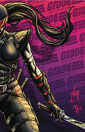 GI JOE REAL AMERICAN HERO #331 JORDAN NOIR 616 COMICS Dawn Moreno Connecting Virgin Variant B LTD 750