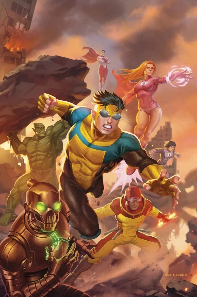 Invincible Returns 1 | Battle Beast 7 | Capes 7 | Virgin Foil Connecting Set Invincible Returns 1 | Battle Beast 7 | Capes 7 | Virgin Foil Connecting Set Sold