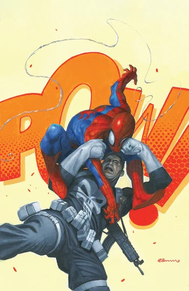 PUNISHER VS SPIDER-MAN #1 FABRIZIO DE TOMMASO 616 COMICS Virgin Variant C LTD 1000