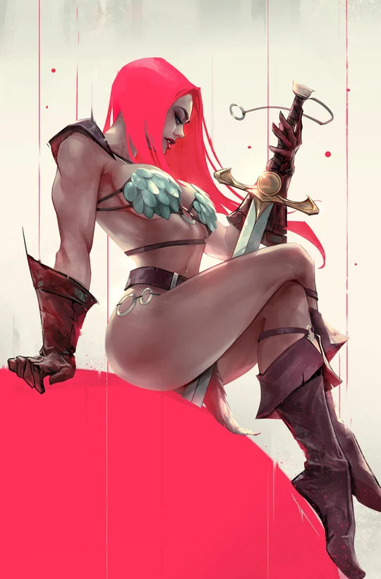 SAVAGE RED SONJA 1 IVAN TAO 616 Virgin Variant A LTD 500