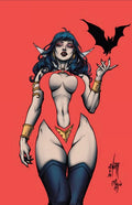 VAMPIRELLA #4 (2026) JORDAN NOIR 616 COMICS Virgin Negative Space Variant C LTD 200